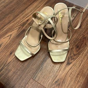 Lulus shiny dress heels